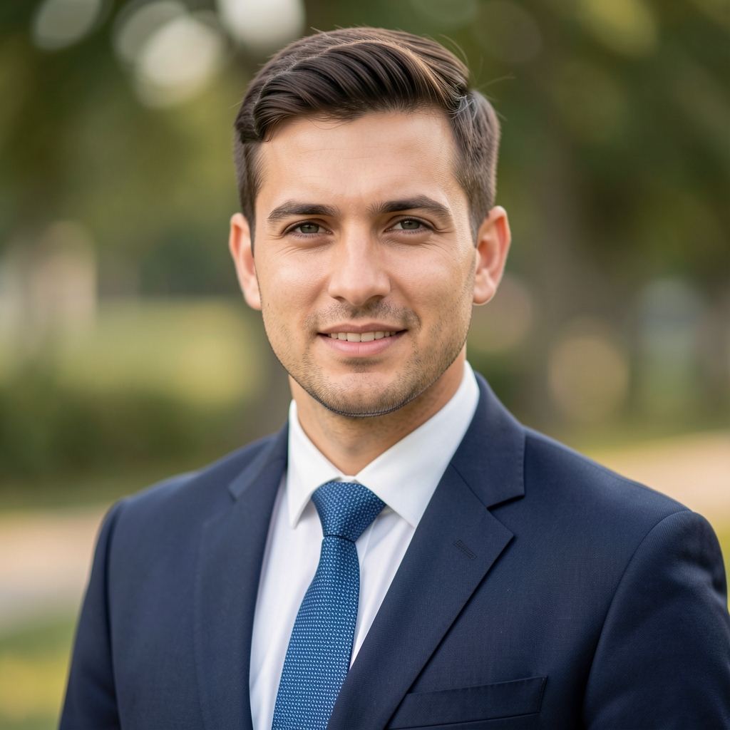 Mladi muškarac, profesionalac u poslovnoj odeci, 30-35 godina